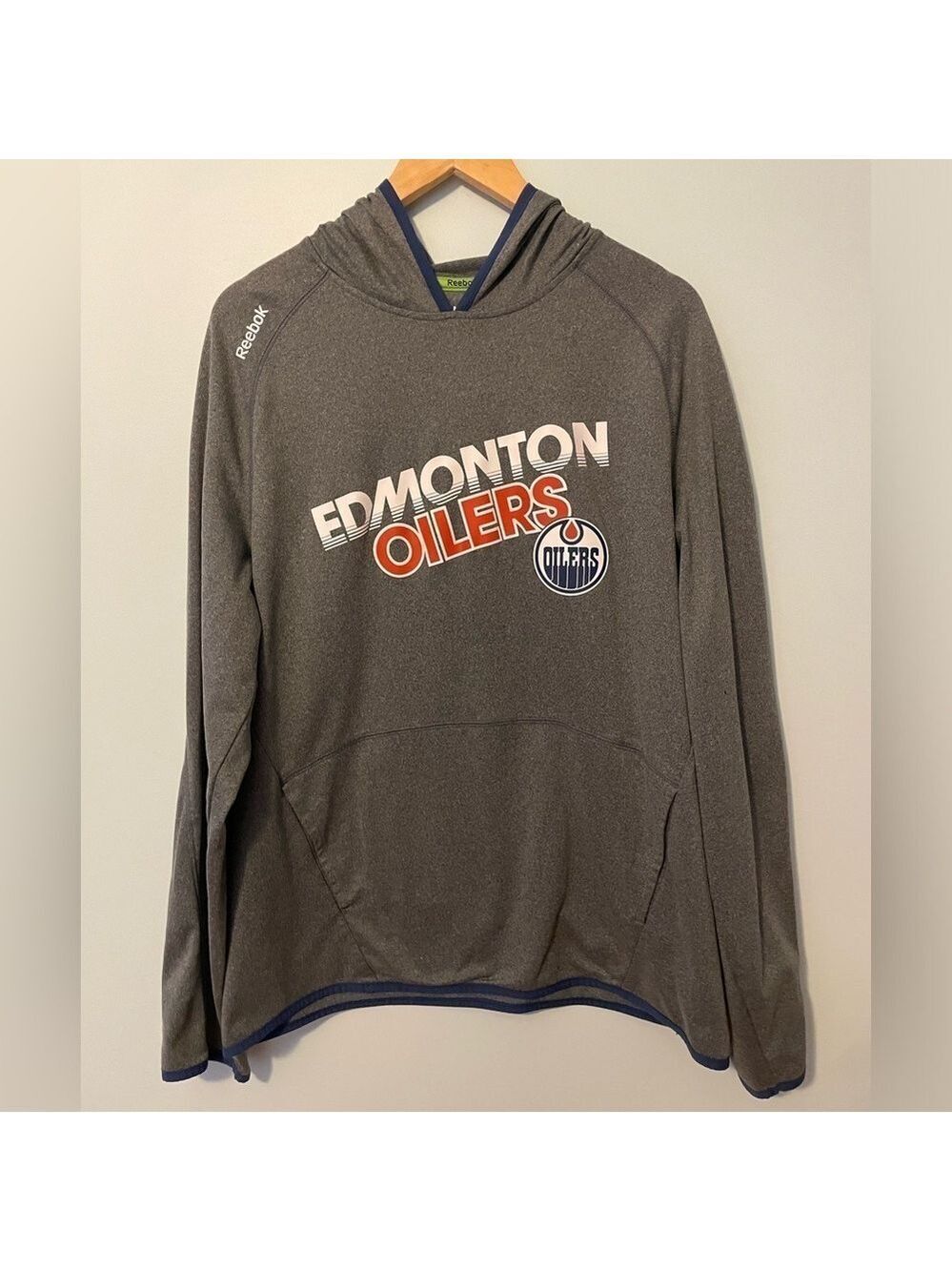 Reebok Oilers Large Sweater